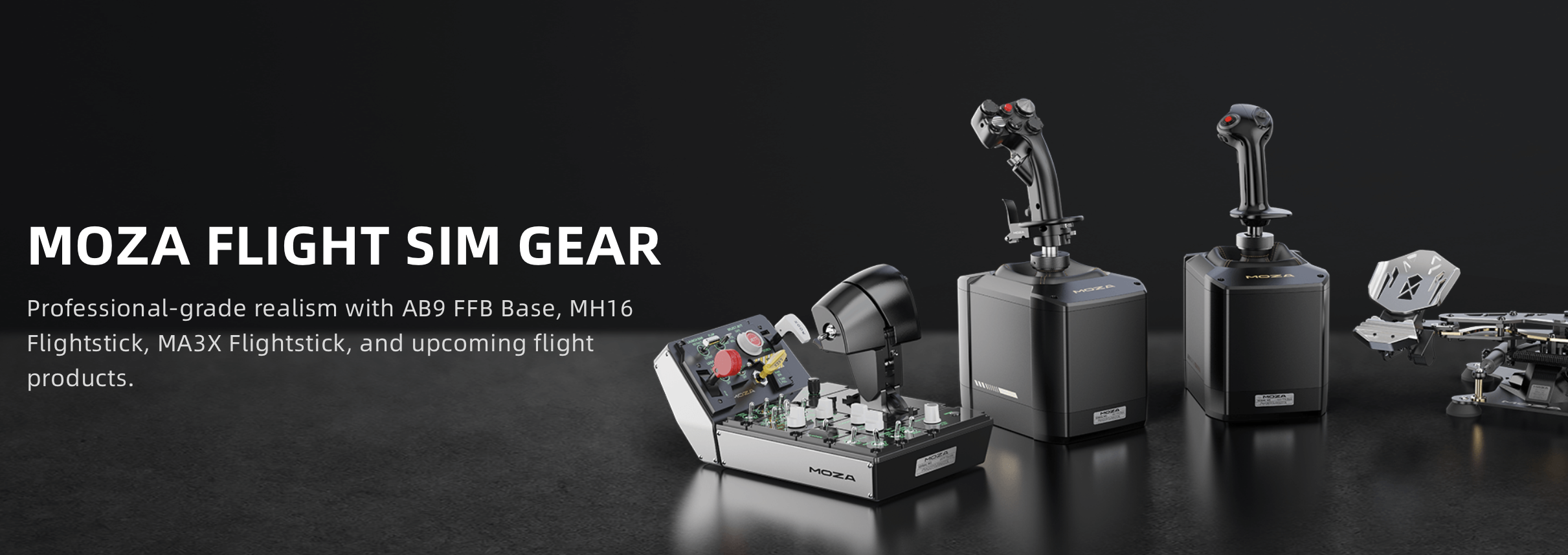 MOZA Flight Sim Gear